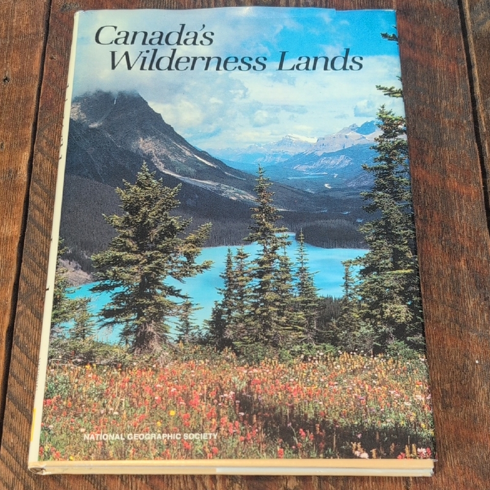 National Geographic Canada's Wilderness Lands - Blue and White Cover